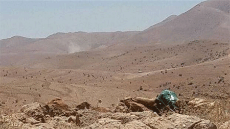 el ejército bombardea posiciones terroristas en Arsal